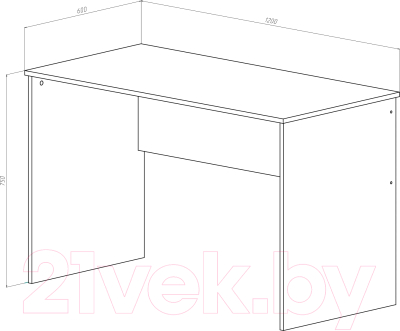 Письменный стол Seven Dreams SD-303 120x60x22