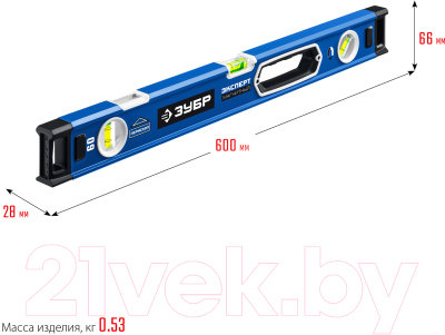 Уровень строительный Зубр Эксперт-М 34572-060