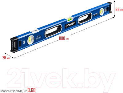 Уровень строительный Зубр Эксперт-М 34572-080