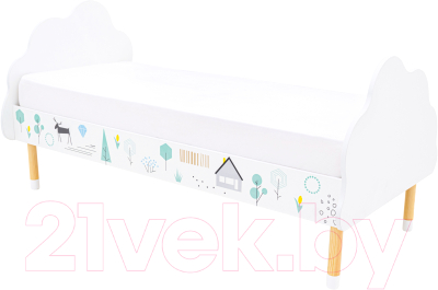 Кровать-тахта детская Бельмарко Stumpa Облако Ферма / 10097 - фото
