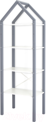 Стеллаж Бельмарко Svogen Домик Трансформер 2 в 1 / 1881 - фото