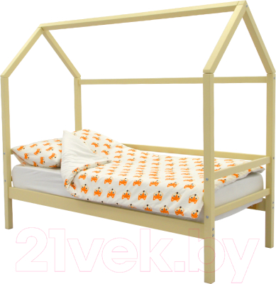 Стилизованная кровать детская Бельмарко Svogen Домик / 678 - фото