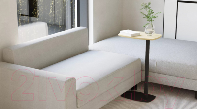 Приставной столик Калифорния мебель Дей (дуб янтарный)