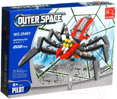 Конструктор Keyixing Паук-пришелец / 587688 - фото