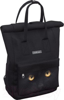 Рюкзак Erich Krause ActiveLine Rolltop 17L Black Cat / 57352 - фото