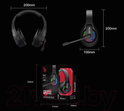 Наушники-гарнитура A4Tech Bloody GR230