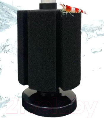 Фильтр для аквариума Aleas Аэро-фильтр губка №3 / BM-103