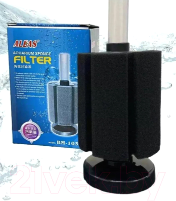 Фильтр для аквариума Aleas Аэро-фильтр губка №3 / BM-103
