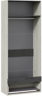 Шкаф ТриЯ Оксфорд-2 ТД-399.07.22 (матера/дуб крафт белый с рисунком)