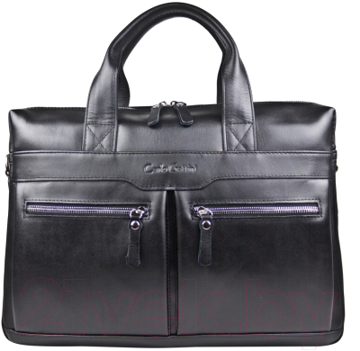 Сумка для ноутбука Carlo Gattini Premium Lugano / 1007-51 (черный)
