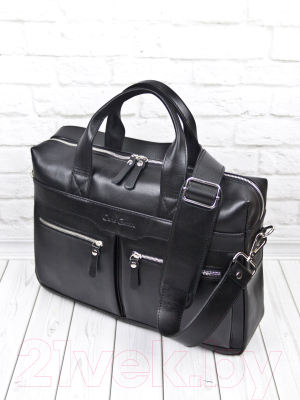 Сумка для ноутбука Carlo Gattini Premium Lugano / 1007-51 (черный)