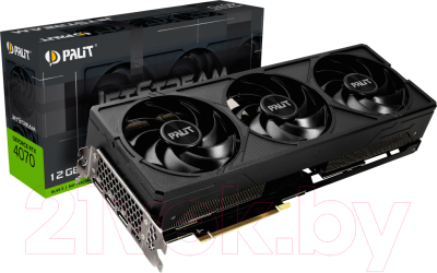 Видеокарта Palit GeForce RTX 4070 JetStream (NED4070019K9-1047J)