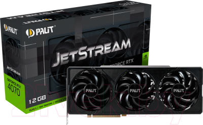 Видеокарта Palit GeForce RTX 4070 JetStream (NED4070019K9-1047J)