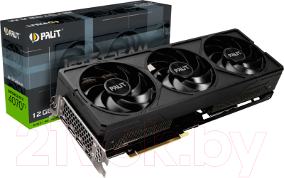 Видеокарта Palit GeForce RTX 4070 Ti JetStream (NED407T019K9-1043J)