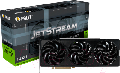 Видеокарта Palit GeForce RTX 4070 Ti JetStream (NED407T019K9-1043J)