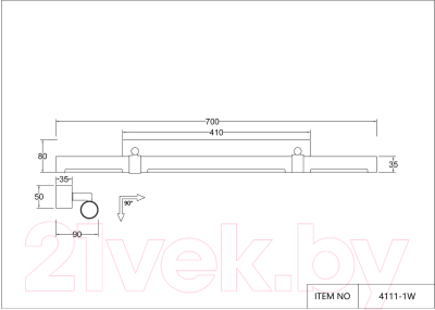 Бра FAVOURITE 4111-1W