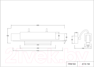 Бра FAVOURITE 4110-1W