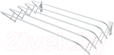 Сушилка для белья ПТФ Лиана Настенная - фото