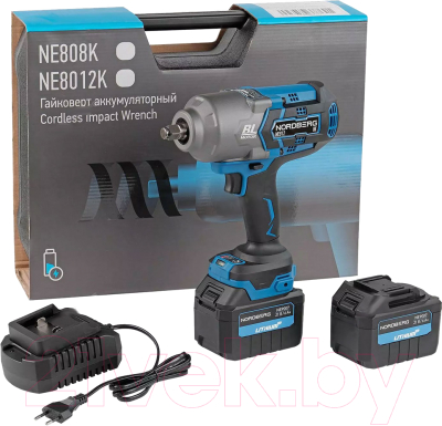 Аккумуляторный гайковерт Nordberg NE812K