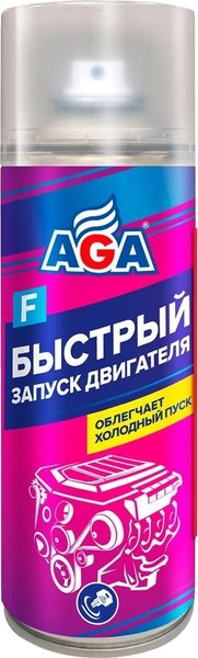 Быстрый запуск двигателя AGA AGA808F - фото