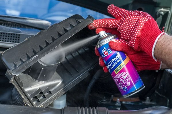 Быстрый запуск двигателя AGA AGA808F