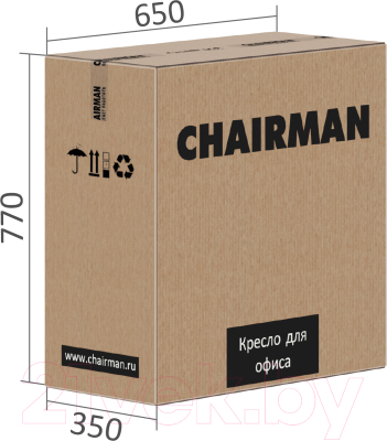 Кресло офисное Chairman CH585 (черный)