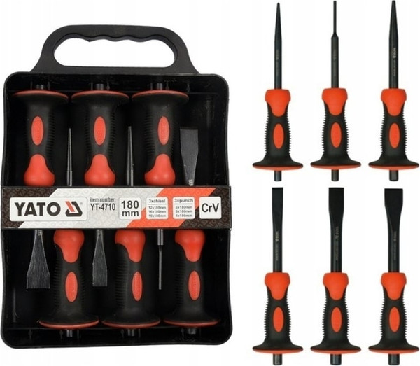 Набор ударно-режущего инструмента Yato YT-4710 - фото