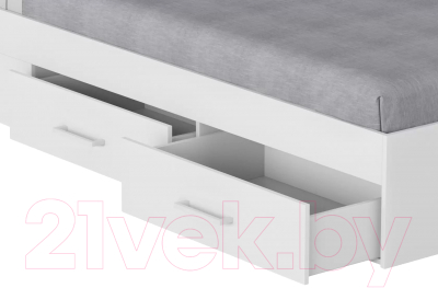 Двуспальная кровать Mio Tesoro Абрау с ящиками 160x200