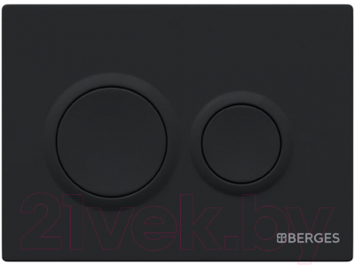 Унитаз подвесной с инсталляцией Berges Ego XL Rimless / 043303 (с сиденьем и кнопкой смыва)