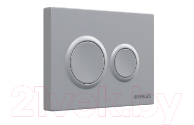 Унитаз подвесной с инсталляцией Berges Ventas Rimless / 043240 (с сиденьем и кнопкой смыва)