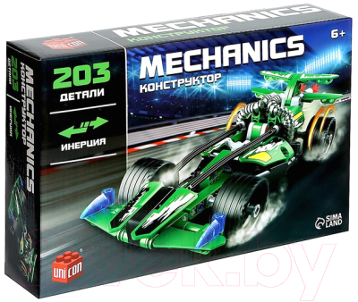 Конструктор инерционный Unicon Гонка / 9321808 - фото