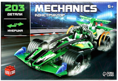 Конструктор инерционный Unicon Гонка / 9321808