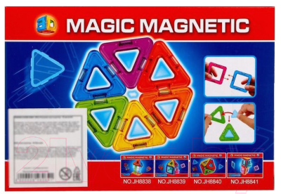 Конструктор магнитный Sima-Land Геометрические фигуры / 2846064