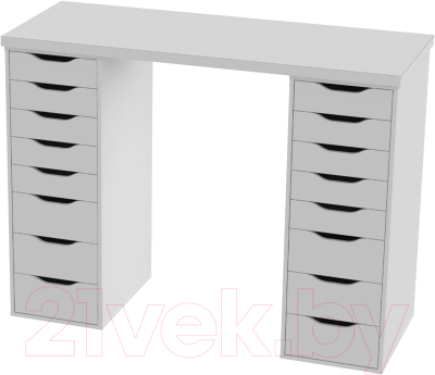 Письменный стол Mebelain Ingar 2/88 (белый) - фото