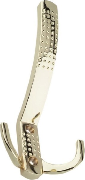 Крючок для одежды Trodos ZY-201A 3-рожковый сплав ЦАМ - фото