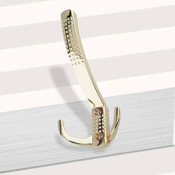 Крючок для одежды Trodos ZY-201A 3-рожковый сплав ЦАМ