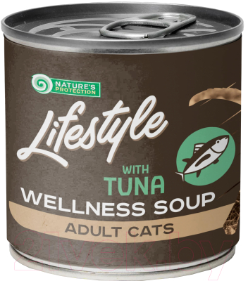 Влажный корм для кошек Nature's Protection Lifestyle Sensitive Digestion с тунцом / KIKNPLF63359 - фото