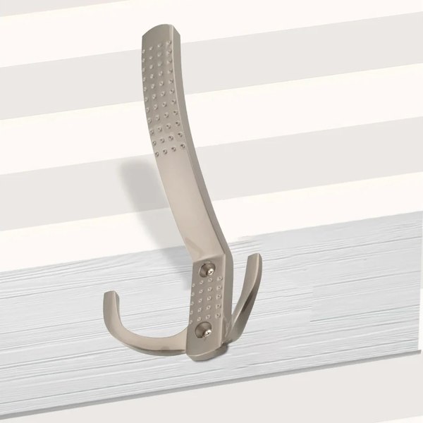 Крючок для одежды Trodos ZY-212А 3-рожковый сплав ЦАМ