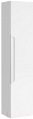Шкаф-полупенал для ванной Aqwella Cube / CUB0503W - фото