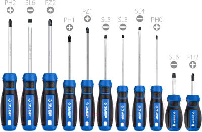Набор отверток Зубр Профессионал-11 / 25241