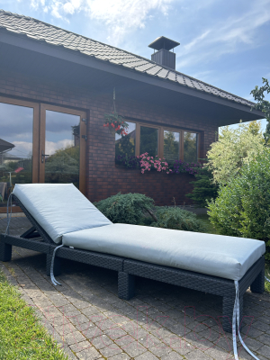 Матрас для садовой мебели Loon Гарди 190x60 / PS.G.190x60-1 (светло-серый)