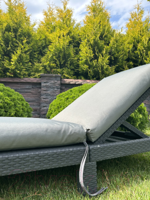 Матрас для садовой мебели Loon Гарди 190x60 / PS.G.190x60-2 (серый)