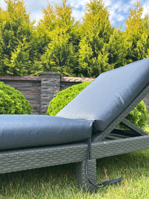 Матрас для садовой мебели Loon Гарди 190x60 / PS.G.190x60-4 (темно-синий)