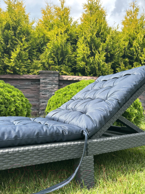 Подушка для садовой мебели Loon Чериот 190x60 / PS.CH.190x60-4 (темно-синий)