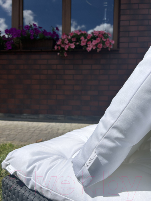 Подушка для садовой мебели Loon Чериот 60x60 / PS.CH.60x60-7 (белый)