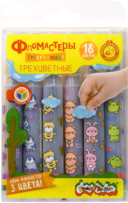 Фломастеры Каляка-Маляка ФТГРКМ06