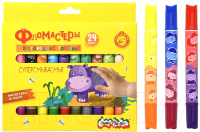 Фломастеры Каляка-Маляка ФТДКМ24