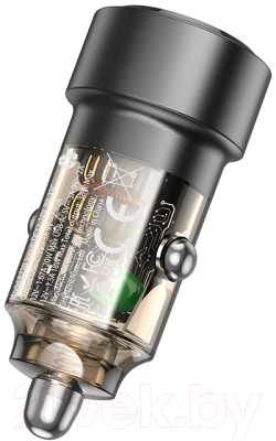 Адаптер питания автомобильный Borofone BZ20