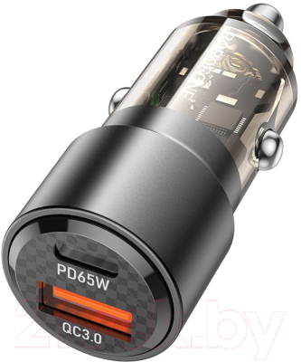 Адаптер питания автомобильный Borofone BZ20A - фото