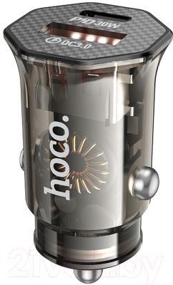 Адаптер питания автомобильный Hoco DZ16